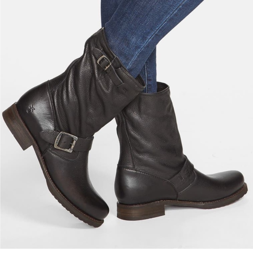 Frye “Veronica short” slouchy boot